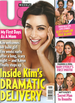 Illustration for article titled This Week in Tabloids: Kanye Didn't Give Kim a Blingy Push Present